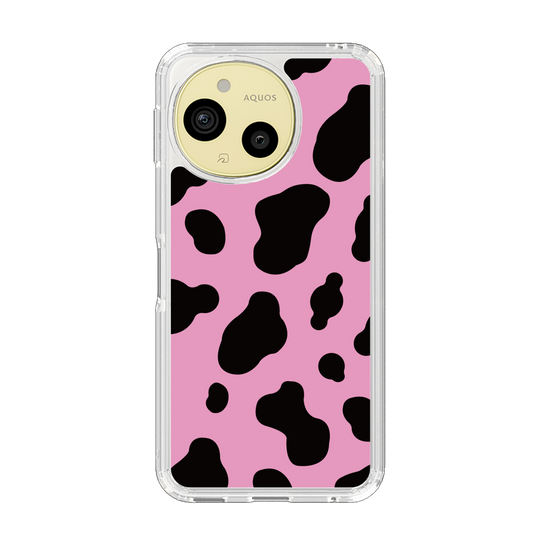 スリムプロテクションケース［ Cow - Pink ］
