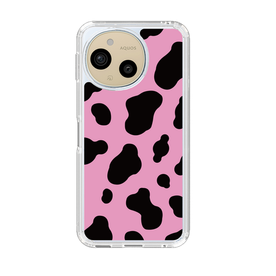 スリムプロテクションケース［ Cow - Pink ］