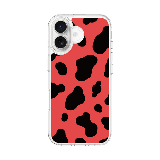 スリムプロテクションケース［ Cow - Red ］