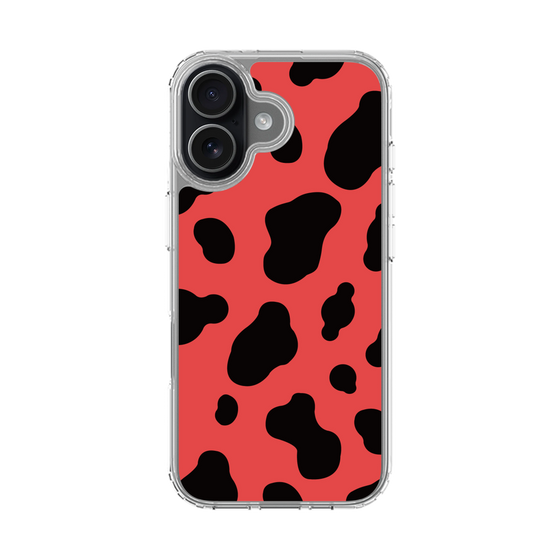 スリムプロテクションケース［ Cow - Red ］