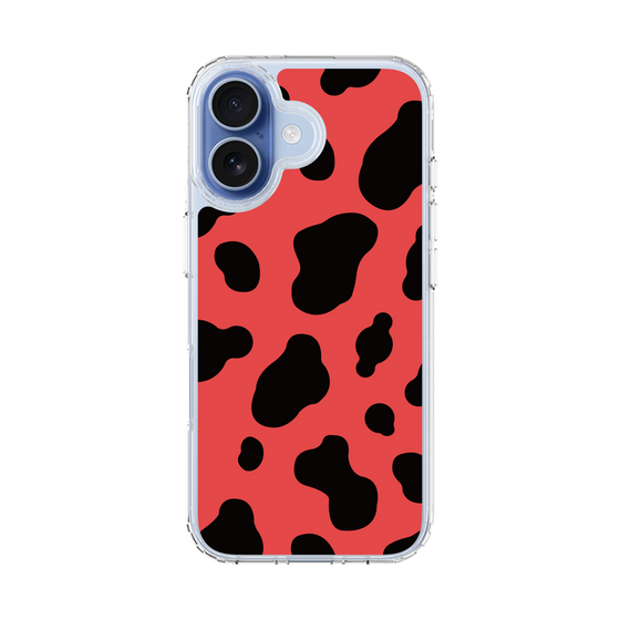 スリムプロテクションケース［ Cow - Red ］