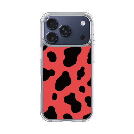 スリムプロテクションケース［ Cow - Red ］