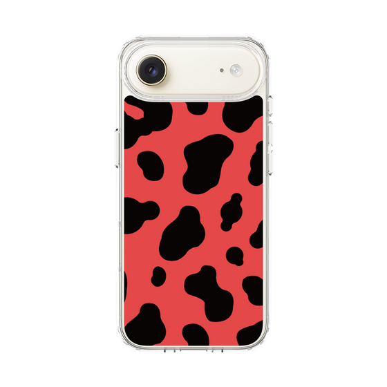 スリムプロテクションケース［ Cow - Red ］