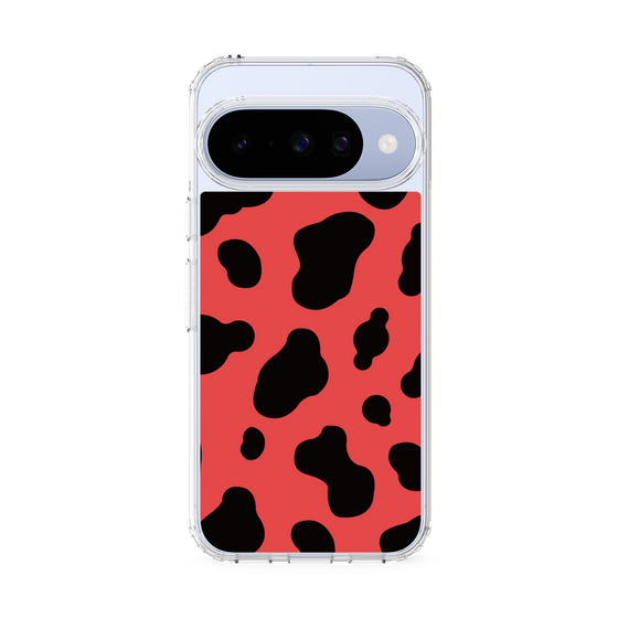 スリムプロテクションケース［ Cow - Red ］