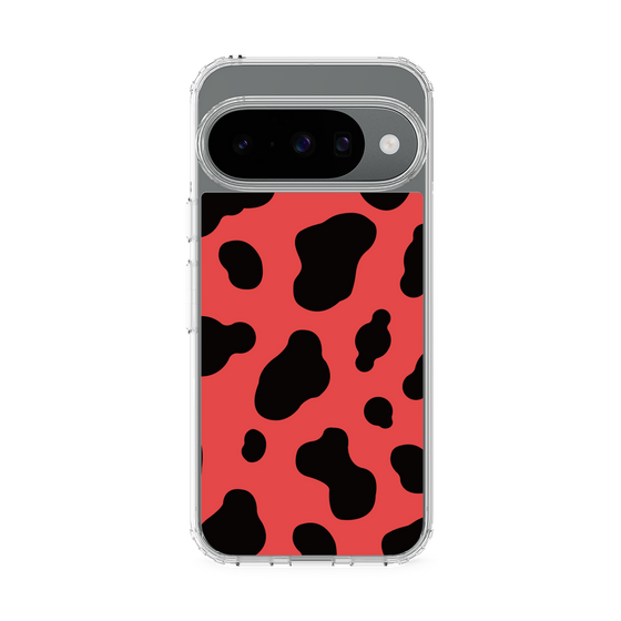 スリムプロテクションケース［ Cow - Red ］
