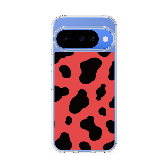 スリムプロテクションケース［ Cow - Red ］