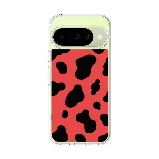 スリムプロテクションケース［ Cow - Red ］