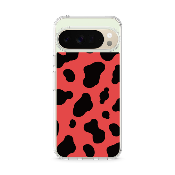 スリムプロテクションケース［ Cow - Red ］