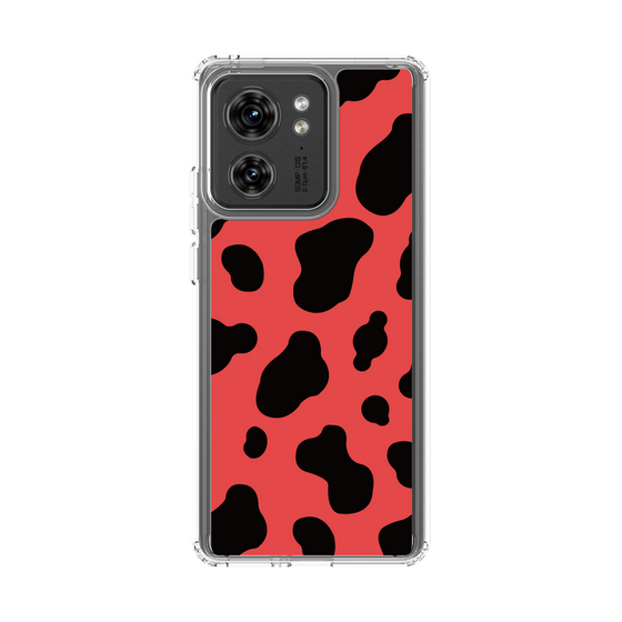 スリムプロテクションケース［ Cow - Red ］
