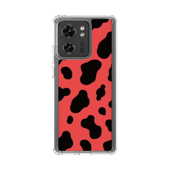 スリムプロテクションケース［ Cow - Red ］