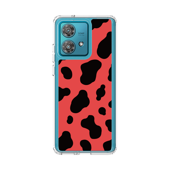 スリムプロテクションケース［ Cow - Red ］