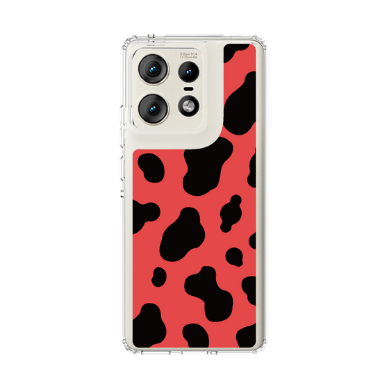 スリムプロテクションケース［ Cow - Red ］