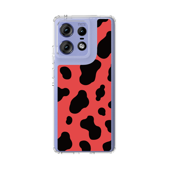 スリムプロテクションケース［ Cow - Red ］