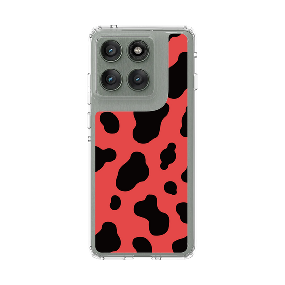 スリムプロテクションケース［ Cow - Red ］