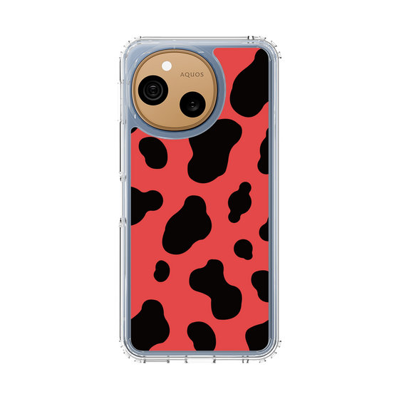 スリムプロテクションケース［ Cow - Red ］