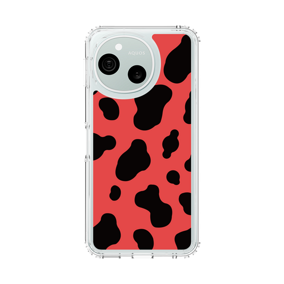 スリムプロテクションケース［ Cow - Red ］