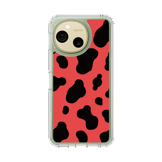スリムプロテクションケース［ Cow - Red ］