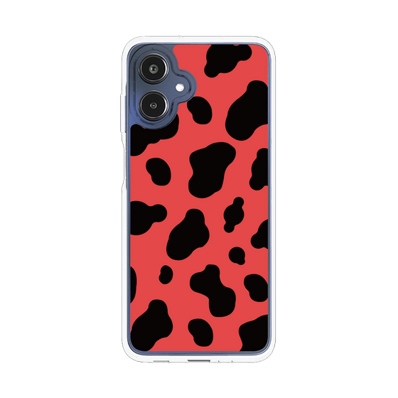 スリムプロテクションケース［ Cow - Red ］