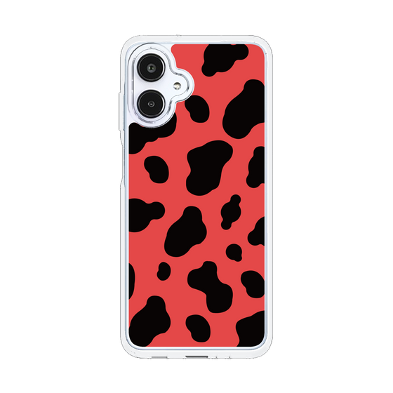 スリムプロテクションケース［ Cow - Red ］