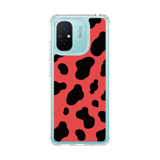 スリムプロテクションケース［ Cow - Red ］