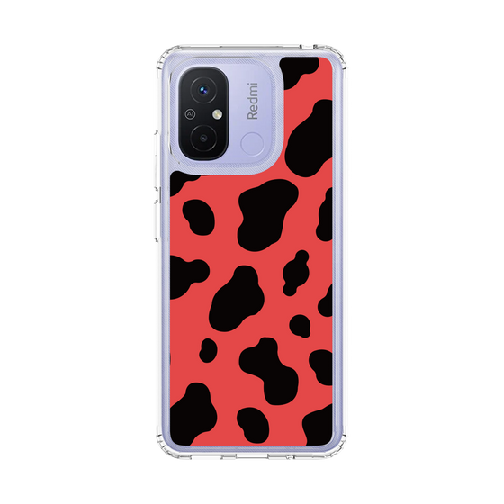 スリムプロテクションケース［ Cow - Red ］