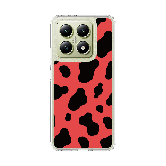 スリムプロテクションケース［ Cow - Red ］