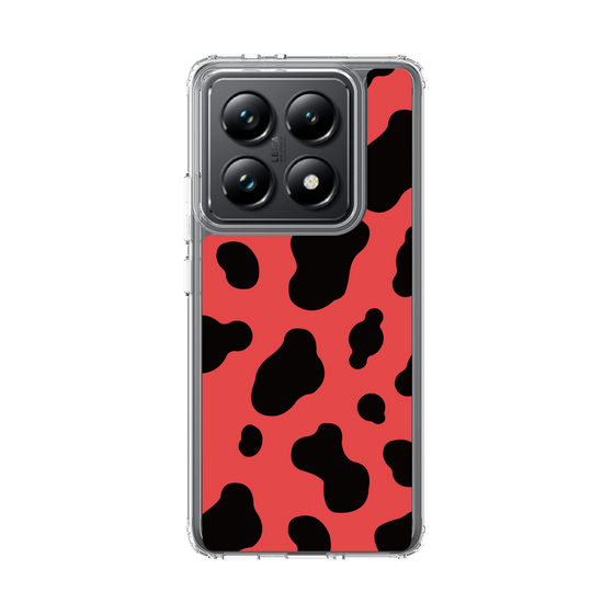 スリムプロテクションケース［ Cow - Red ］
