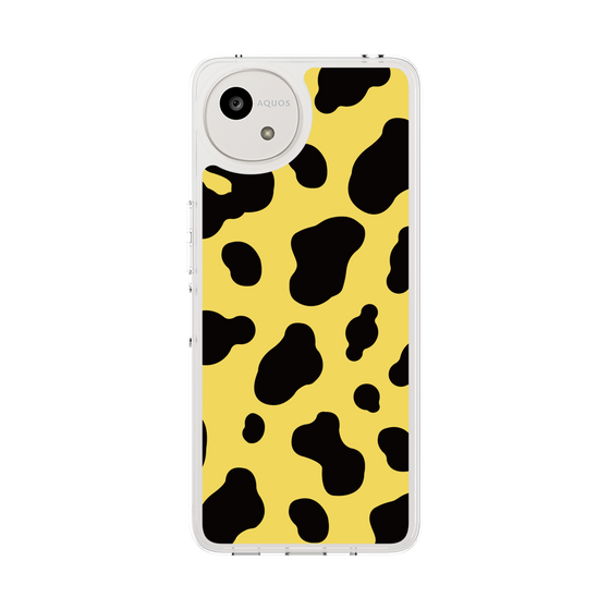 スリムプロテクションケース［ Cow - Yellow ］
