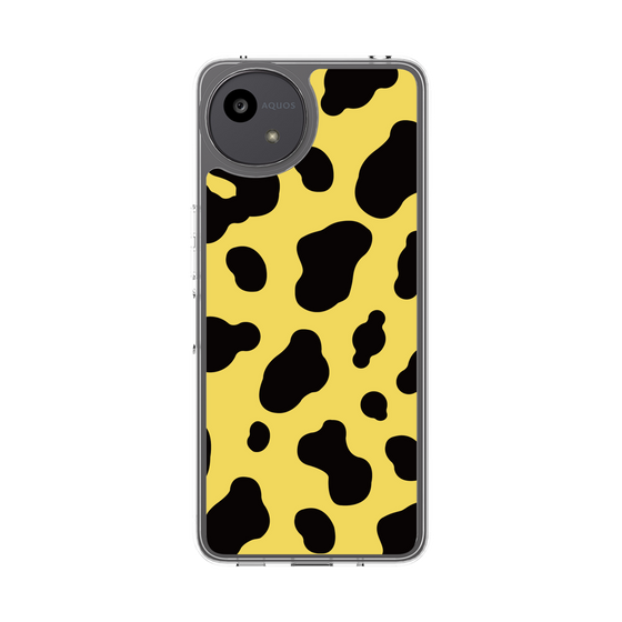 スリムプロテクションケース［ Cow - Yellow ］