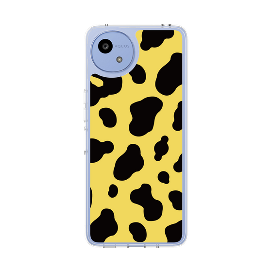 スリムプロテクションケース［ Cow - Yellow ］