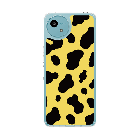 スリムプロテクションケース［ Cow - Yellow ］