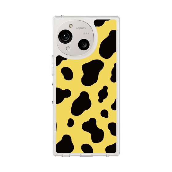 スリムプロテクションケース［ Cow - Yellow ］