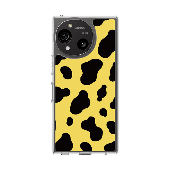 スリムプロテクションケース［ Cow - Yellow ］