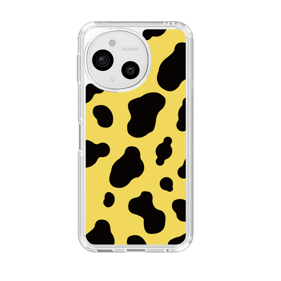 スリムプロテクションケース［ Cow - Yellow ］