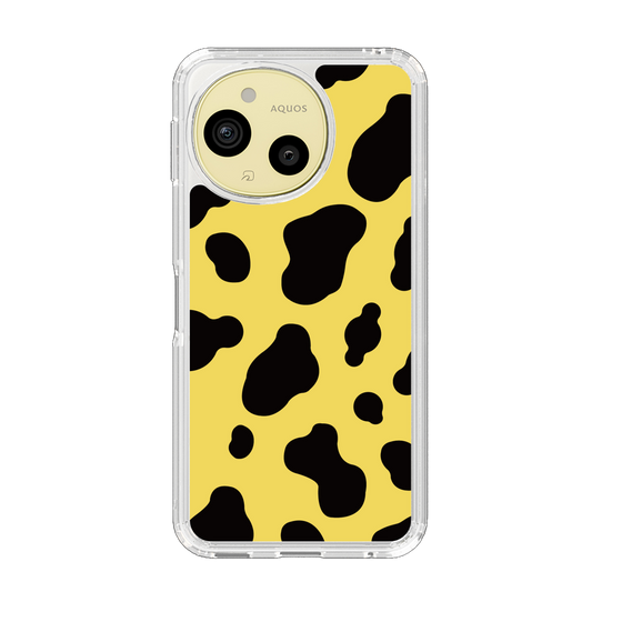 スリムプロテクションケース［ Cow - Yellow ］