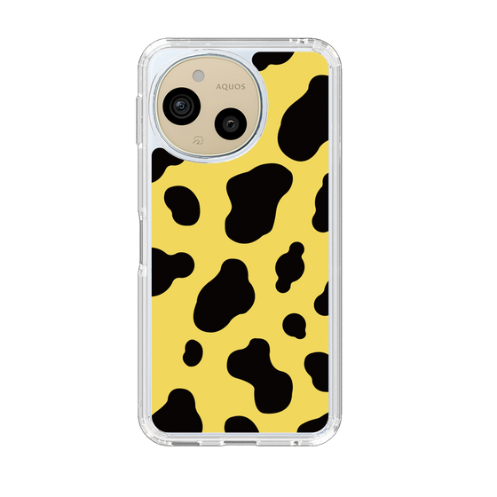 スリムプロテクションケース［ Cow - Yellow ］