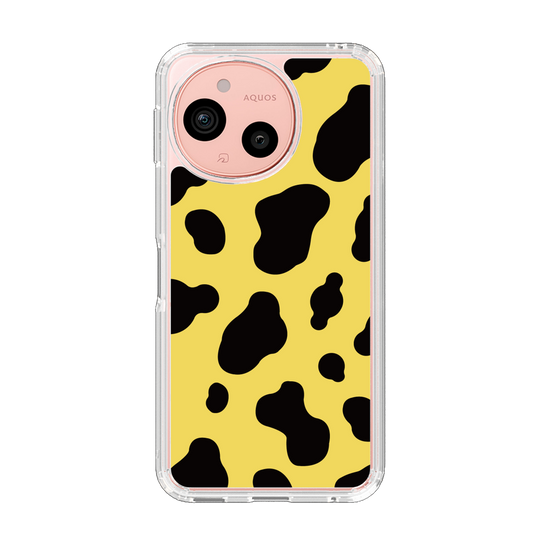 スリムプロテクションケース［ Cow - Yellow ］