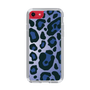 スリムプロテクションケース［ Leopard - Blue ］