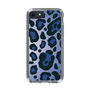 スリムプロテクションケース［ Leopard - Blue ］