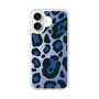 スリムプロテクションケース［ Leopard - Blue ］
