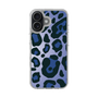 スリムプロテクションケース［ Leopard - Blue ］