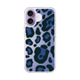 スリムプロテクションケース［ Leopard - Blue ］