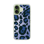 スリムプロテクションケース［ Leopard - Blue ］