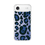 スリムプロテクションケース［ Leopard - Blue ］