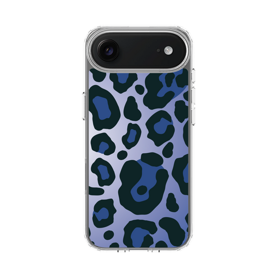 スリムプロテクションケース［ Leopard - Blue ］