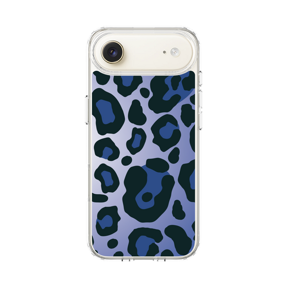 スリムプロテクションケース［ Leopard - Blue ］