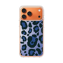 スリムプロテクションケース［ Leopard - Blue ］