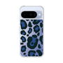 スリムプロテクションケース［ Leopard - Blue ］