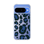 スリムプロテクションケース［ Leopard - Blue ］