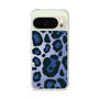 スリムプロテクションケース［ Leopard - Blue ］